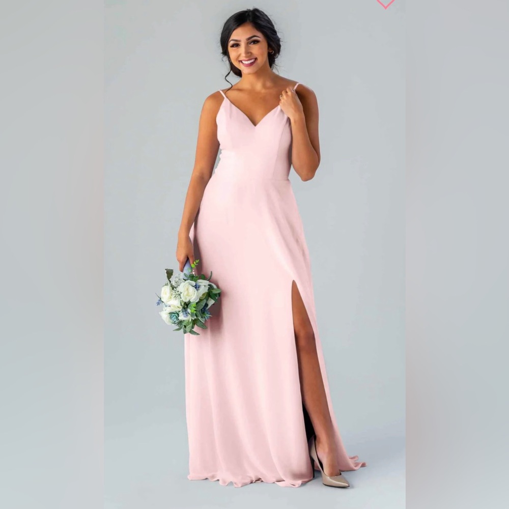 Kennedy Blue Sophie Bridesmaid Dress with pockets in Blush